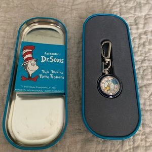 🍭 2 for $15 // Collectible 1997 Dr. Seuss Pocket Watch